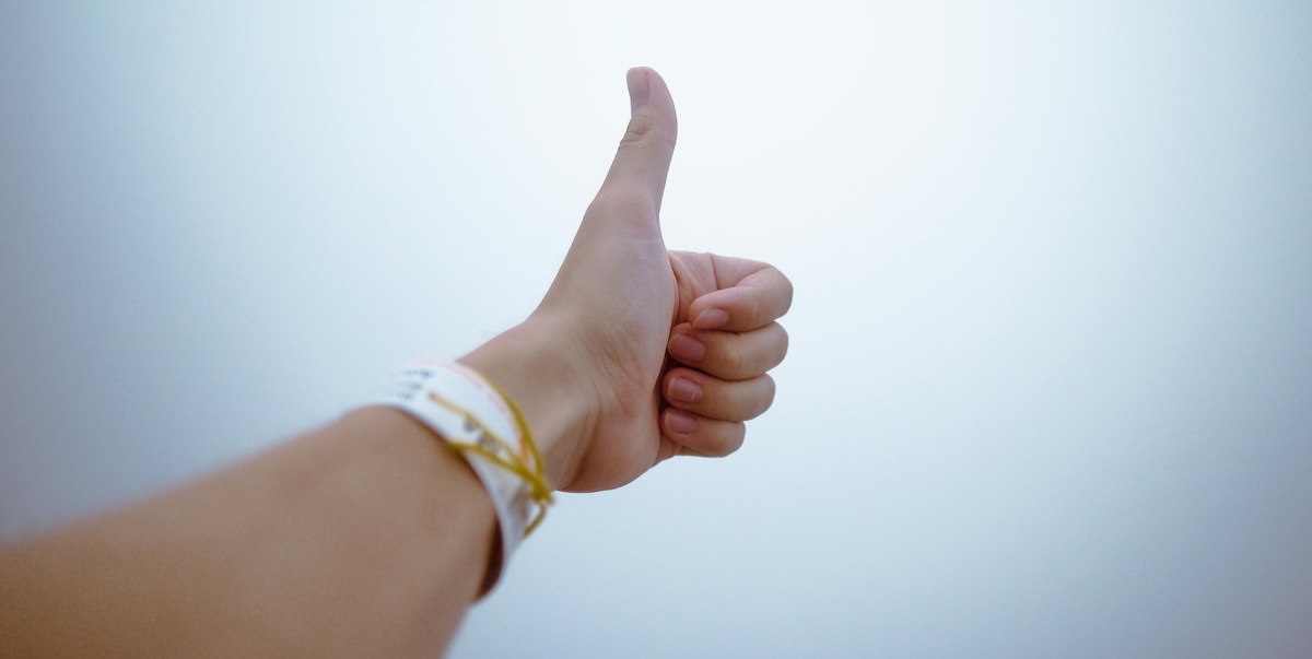 Positive Einstellung